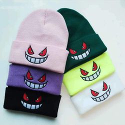 Gengar Beanie hat embroidered 