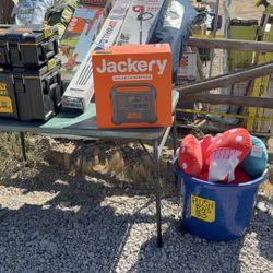 Camping items yard sale, May 8-10