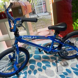 Blue Dynacraft Krome 2.0 20inch BMX bike like new barely used