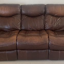 Leather Recliner 
