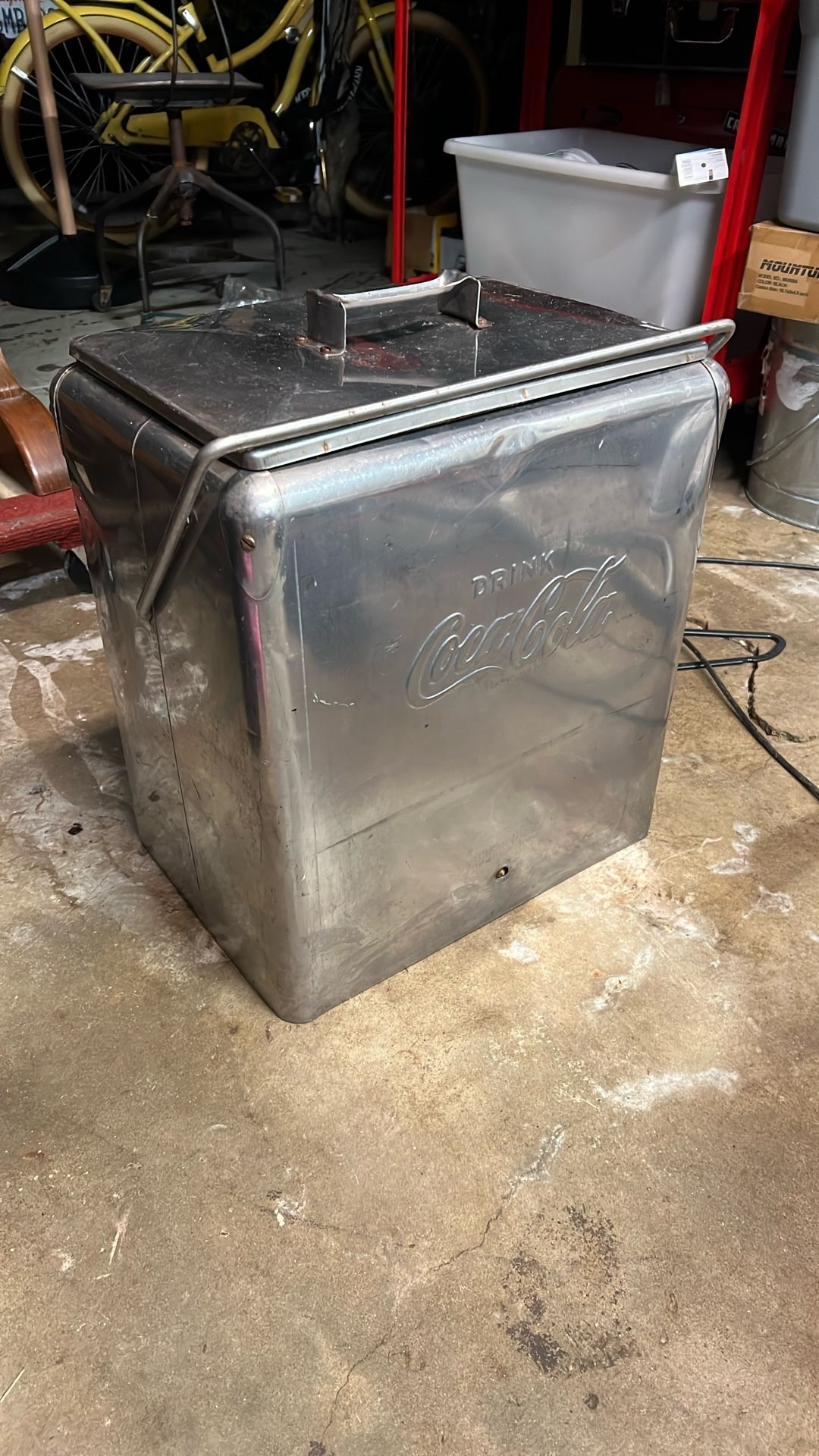 Antique 50’s Coca-Cola Cooler