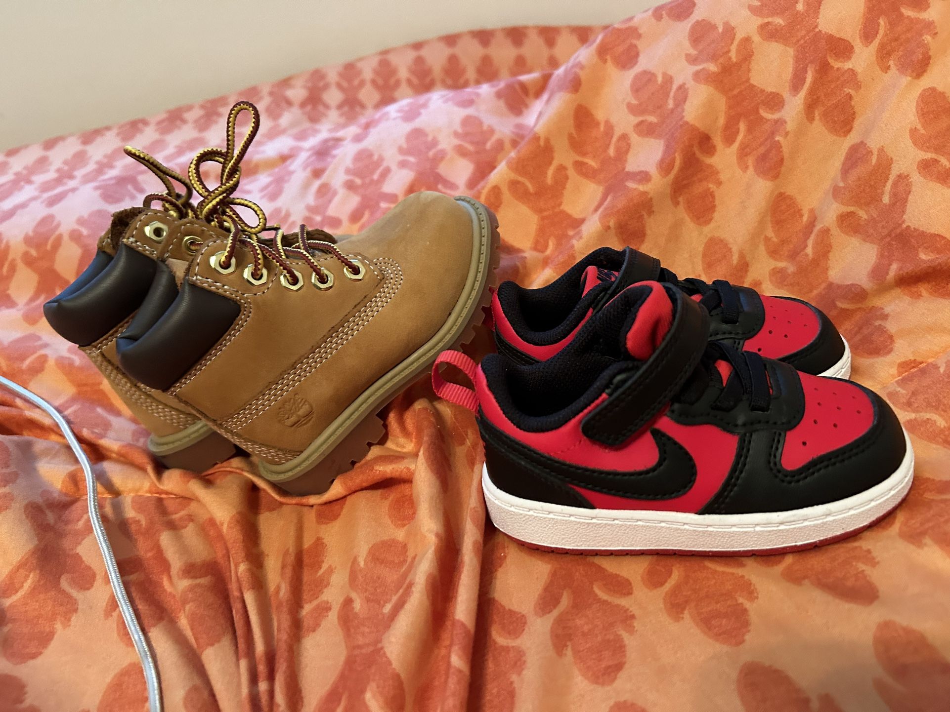 Timberland Boots& Nike Shoes