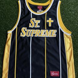 Supreme Basketball Jersey - St Supreme - Medium