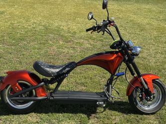 Electric Scooter (Harley Chopper Style)