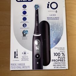 BRAND NEW! Oral-B iO6 Electric Toothbrush | Black | Typically $160