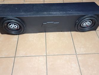 DB Drive WDX10G2F-4 10" Dual 4-Ohm Shallow Mount Subwoofer for silverado supercrew 2019-2026 ford f150 supercrew 09-26