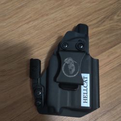 Kydex Holster For Springfield Armory Hellcat With Olight PL-Mini