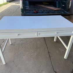 Martha Stewart Living Picket White  Craft Desk 