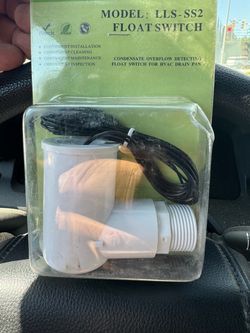 Safe T switch for HVAC drain
