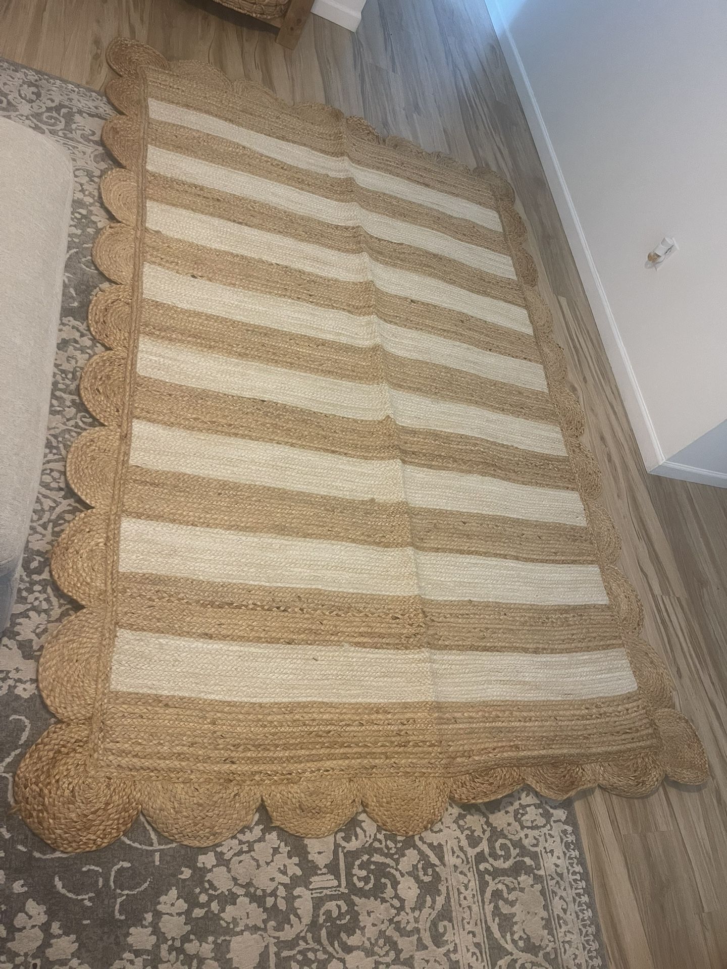 New Rug 6x9 Jute Fibers