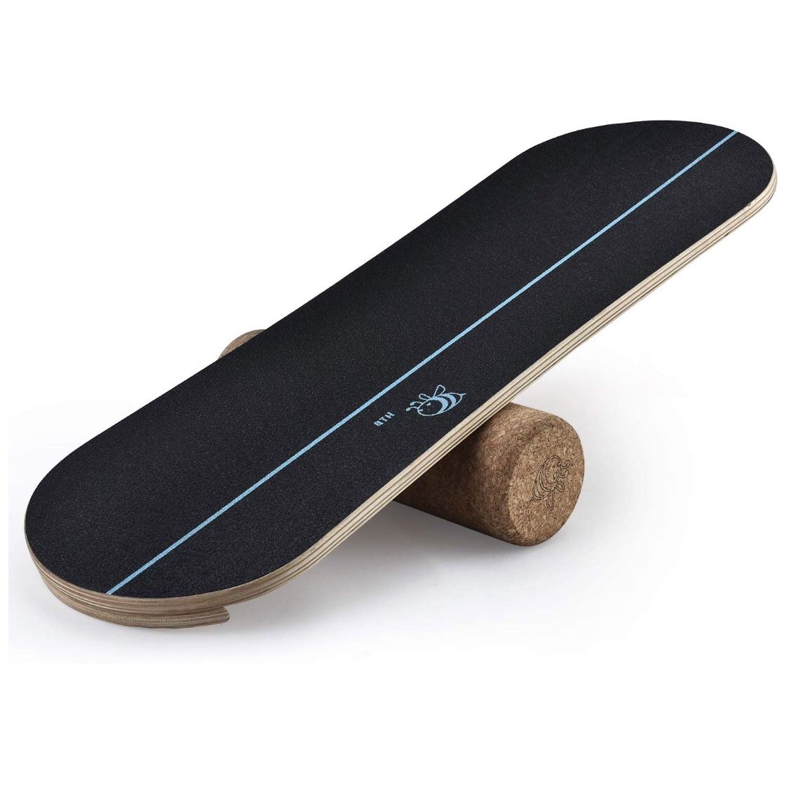 4TH Bee Core Balance Board for Exercise Training-Board Exercise for Fitness with Roller- Board Balancing for Surf,Ski, Snowboard and Skateboarding.