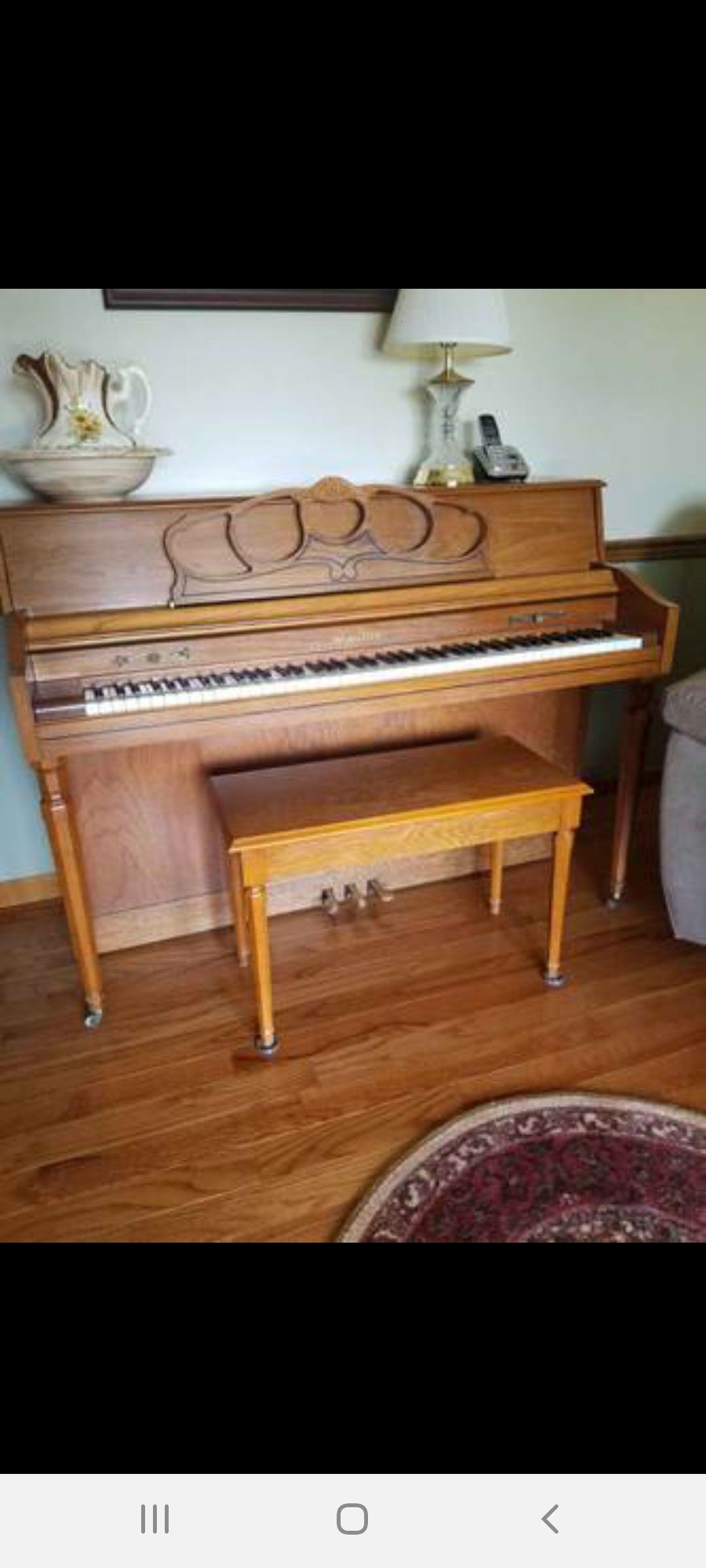 Wurlitzer Piano & Bench
