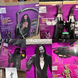 Home Depot Halloween Animatronics READ DESCRIPTION 