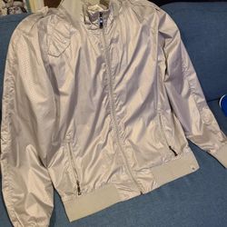 Mens Retro Silver Jacket 