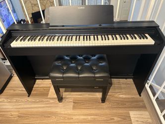 Piano and Bench