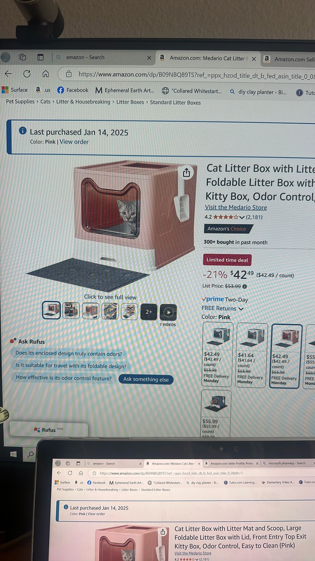 Cat litter Box With Scoop
