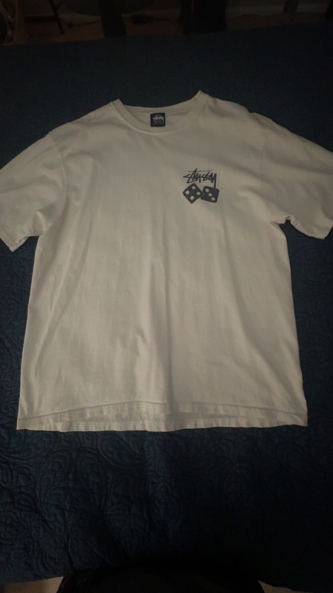 Stussy Dice Pigment Dyed Tee Large