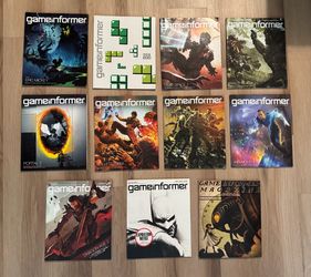 Vintage Game Informer Magazine Lot (2009-2010) - 11 Issue Collector Lot