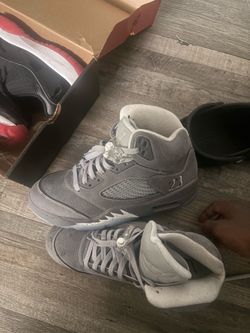 Wolf grey 5’s