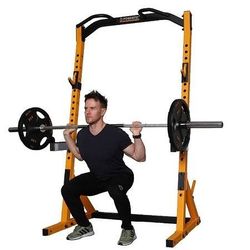 New PowerTec Tec Power WorkBench Multi Press Half Rack Leg Squat Racks WB-HR

