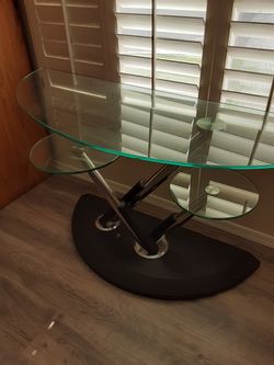 Glass TV Stand