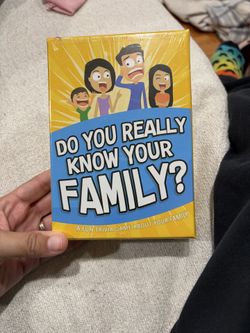 Card game - do your really know your family?