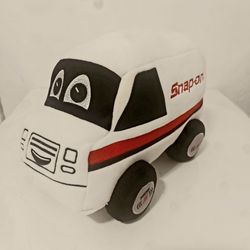 Snap-On Tools Plush Dealer Van Stuffed Animal Car With Sound WORKS
