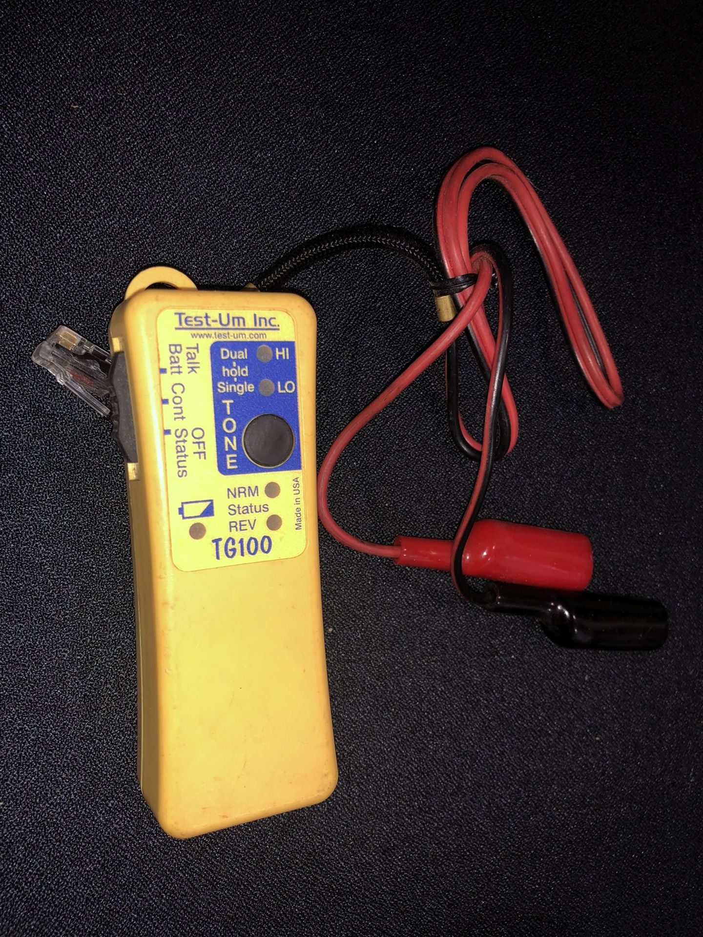 Test- um TG100 Tone Generator