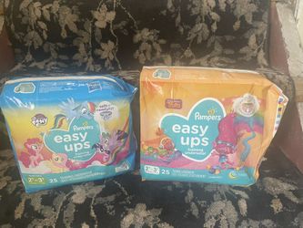 Easy Ups Pampers  training Size 2t-3t