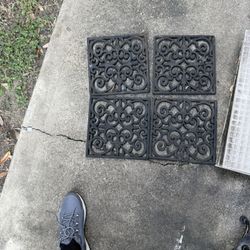 Rubber Floor Tiles 12”x12” Sold Separately Or A Set 