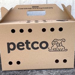Petco Cardboard Pet Carrier