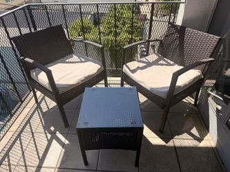 Outdoor Chair & Table Set