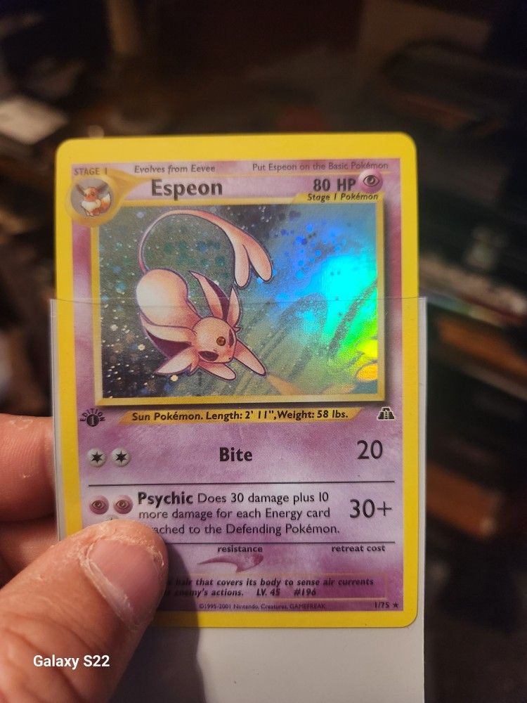 Espeon 1st Edition