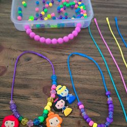 ▪︎▪︎☆ Disney Princess Necklace Activity Set ☆▪︎▪︎