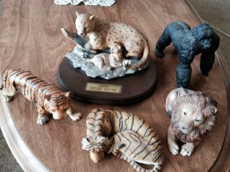 Jungle Animals they are all 5" long