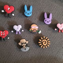 Bad Bunny Croc Charms 