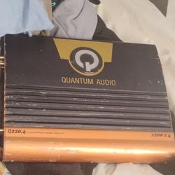 Quantum Audio Class A/B 220X4 Car Amp
