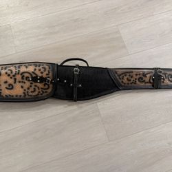 Handcrafted Mexican Leather Gun Case – 47” with Detachable Pouch