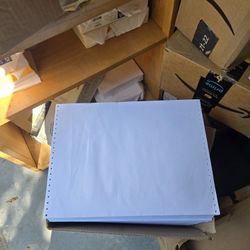 14 7/8 × 11 Continuous Feed Printer Paper 