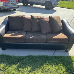 FREE COUCH AND LOVESEAT