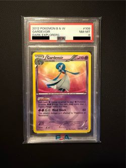 Pokemon TCG shiny Gardevoir B&W Dark Explorers holo card #109