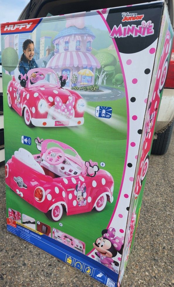 Minnie Mouse 6v Huffy Car