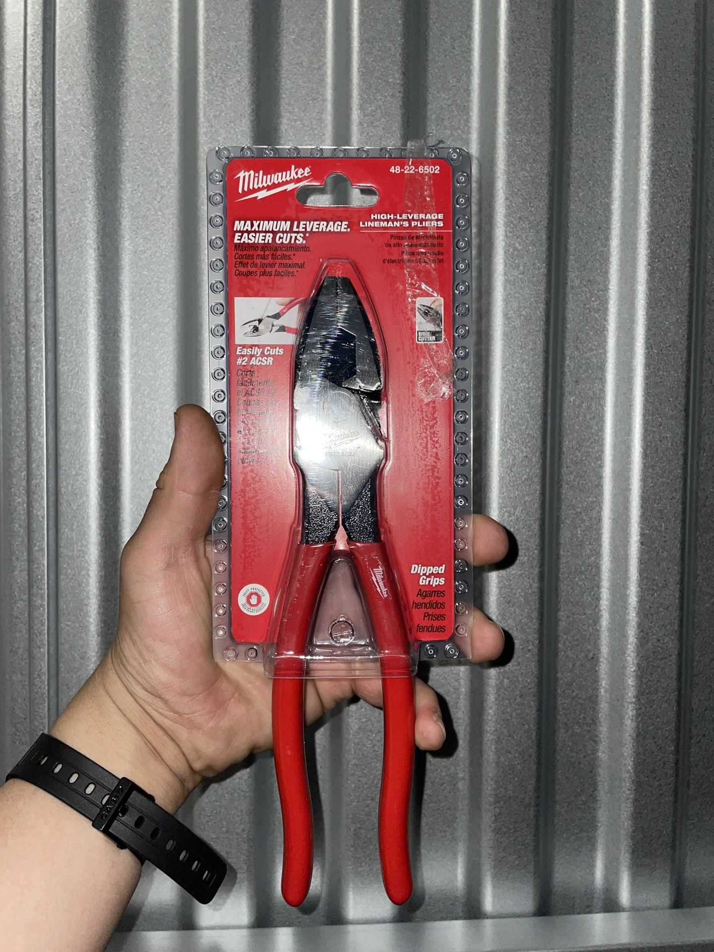 milwaukee linesman pliers hand tools