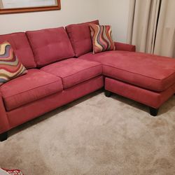 Chaise Couch with Bed