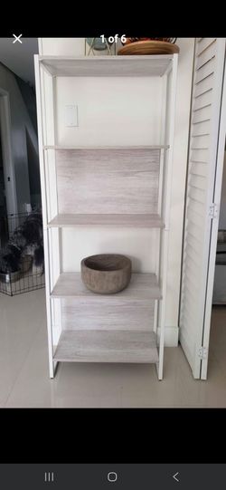 Modern 4-Shelf Bookcase / Display Shelf
