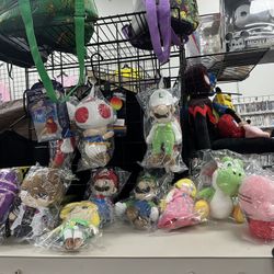 Nintendo Plushes