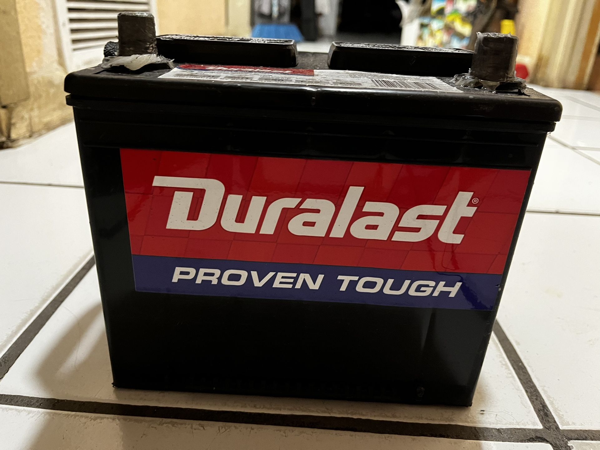 Duralast Car Battery (26R-DL) Bought Brand New Only 2 Months Ago, Barely Used. Includes 2 Year Warranty