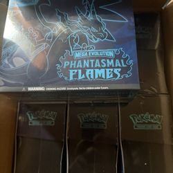 Pokemon TCG Phantasmal Flames ETB Factory Sealed 