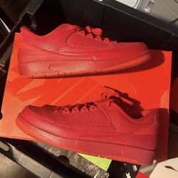 Jordan 2 Low “Gym Red”