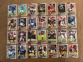Lot of NFL Football Cards - Signed Cards and Rare Cards